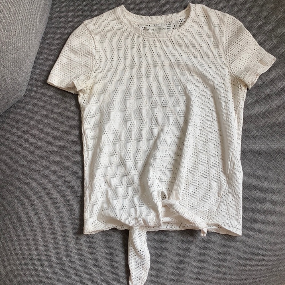 White Madewell top